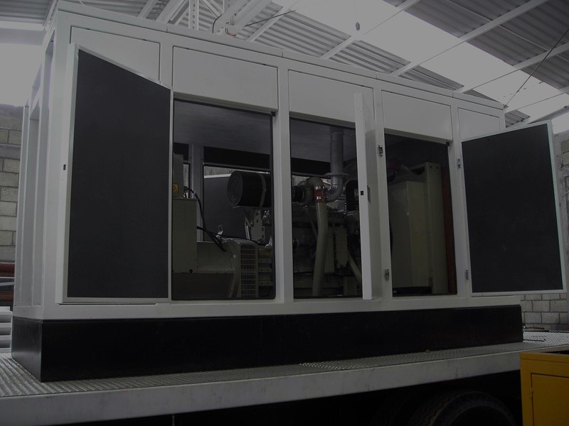 Construcción de Caseta para Generador Eléctrico